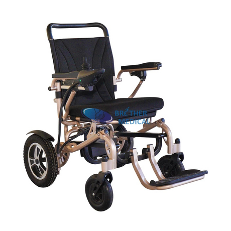 Lightweight Aluminum Electric Wheelchair With Lithium Battery