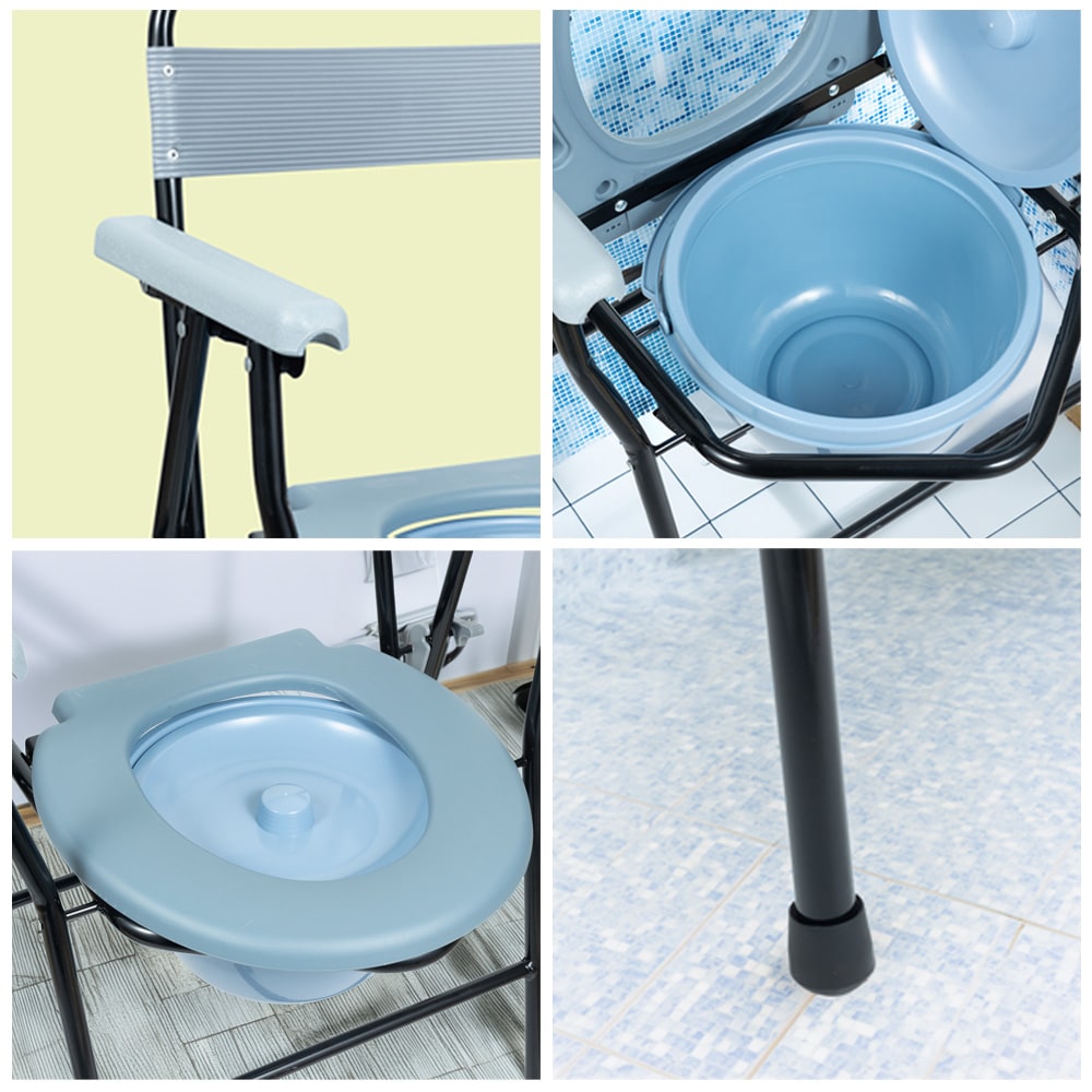 How to Use a Toilet Commode Chair Safely at Home