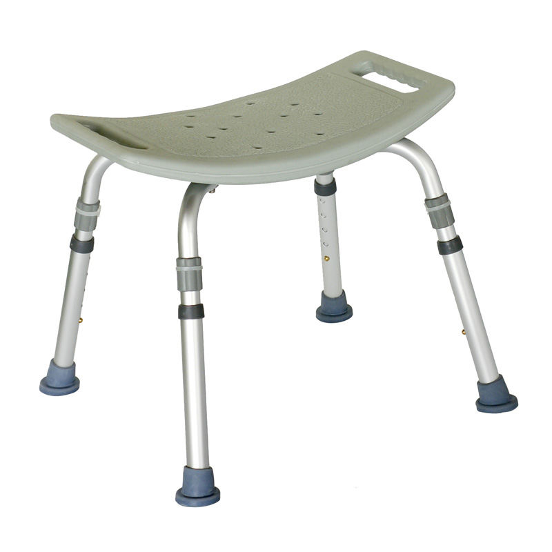 Bathroom Portable Shower Chair With Backrest