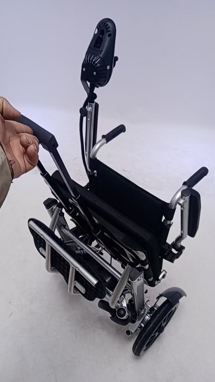 Ultra Lightweight Electric Wheelchair 17kg | Aluminum Folding Power Wheelchair for Easy Transport
