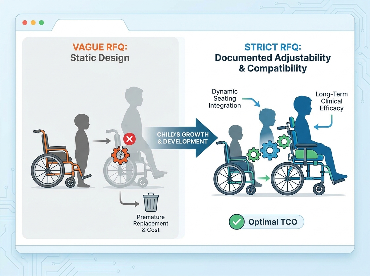Pediatric Wheelchair Seating and Adjustability